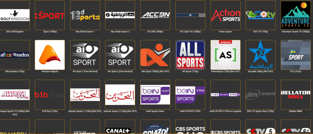 تحميل ملف قنوات M3U رياضية حديثة - 235 قناة لمتابعة جميع المباريات والفعاليات الرياضية